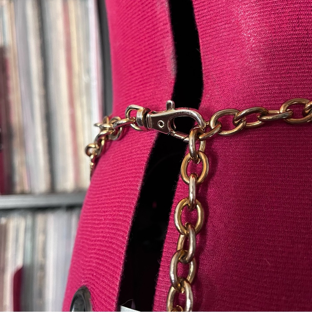 gold medallion chain belt glam chic festive 80s 90s - Picture 7 of 7